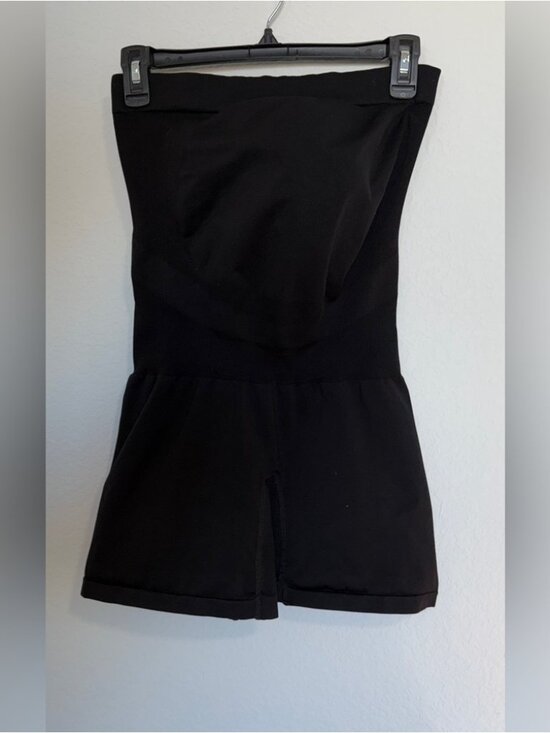 Pants - Black Maternity Bike Shorts